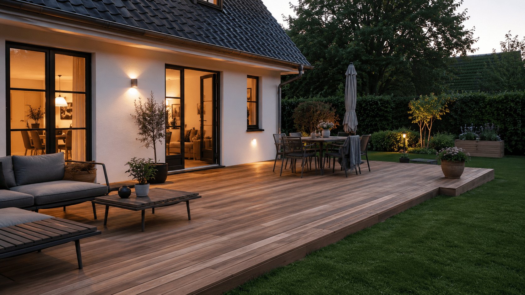Professionelt anlagt terrasse – Natureline